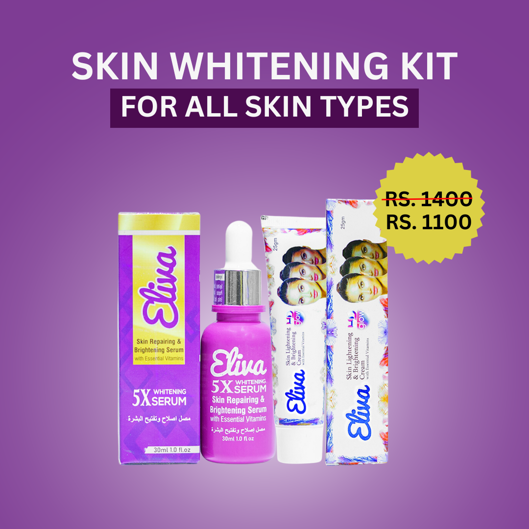 SKIN WHITENING KIT (FOR ALL SKIN TYPES) eliva.pk